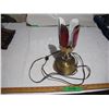 Image 1 : Vintage Art Deco Tulip Lamp (Working)