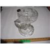 Image 1 : Vintage Clear Aladdin Drape Lamp Base