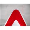 Image 3 : Unused Reflective Aluminum Yield Sign (19x21”)