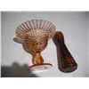 Image 3 : (2) Hobnail Glass Items