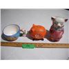 Image 1 : (2) Piggybanks, Unique Pig Cup
