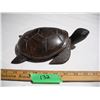 Image 1 : Wooden Carved Turtle 9”
