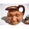 Image 2 : Royal Daulton John Barleycorn Old Lad Toby Jug, Cauldon England Mini Toby Jug