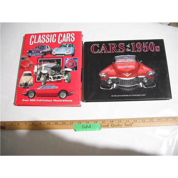 (2) Vintage Car Books