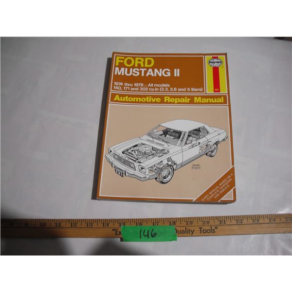 Haynes 1974-78 Ford Mustang II Repair Manual