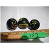 Image 1 : (3) Large 1.5” Diameter Shooter Marbles