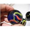 Image 3 : (3) Large 1.5” Diameter Shooter Marbles