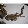 Image 3 : Brass Elephant & Brass Peacock Figures