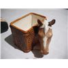 Image 5 : Ceramic Horse Bookends & Planter