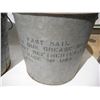 Image 2 : (2) Vintage Hi-Way Refineries Gun Grease Galvanized Pails