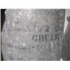 Image 5 : (2) Vintage Hi-Way Refineries Gun Grease Galvanized Pails