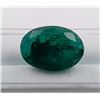 Image 1 : 13.45 ct Certified Brazilian Emerald gemstone ($20,175 Appraisal)