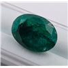 Image 2 : 13.45 ct Certified Brazilian Emerald gemstone ($20,175 Appraisal)