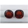 Image 1 : 16.27 ct Certified Hessonite Garnet gemstone Pair ($8,500 Appraisal)