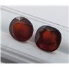 Image 2 : 16.27 ct Certified Hessonite Garnet gemstone Pair ($8,500 Appraisal)