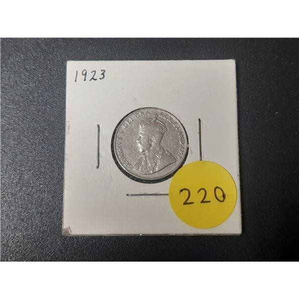 1923 Canadian Five Cents