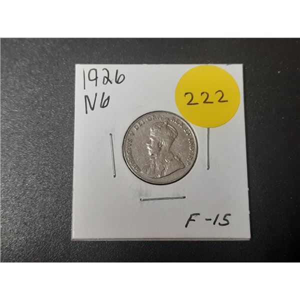 1926 N6 Canadian Five Cents