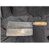 Image 1 : Vintage Meat Cleaver 8"x4 1/2" Blade, Has Stamp