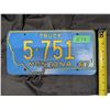 Image 2 : 1967 Montana Truck License Plate