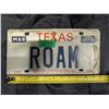 Image 1 : 1986 Texas (Roam) 1836-1986 (sesquicentennial) License Plate
