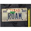 Image 2 : 1986 Texas (Roam) 1836-1986 (sesquicentennial) License Plate