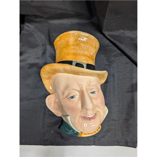 Beswick Ware Mr. Micawber Wall Plaque 9" Tall (Rare)