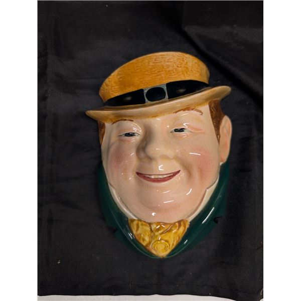 Beswick Ware Tony Weller Old man Wal Plaque 7" Tall (Rare)