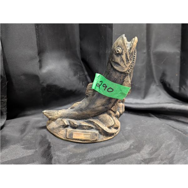 Vintage Fish Figure/ Prince Albert Tag 6" Tall