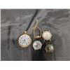 Image 5 : Regina Pocket Watch running Plus 3 Watches, Goldfield, Conidial, Swiss made, All For parts