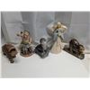 Image 1 : Various Figures Otter, beaver, Angel, hippo. Blacksmith