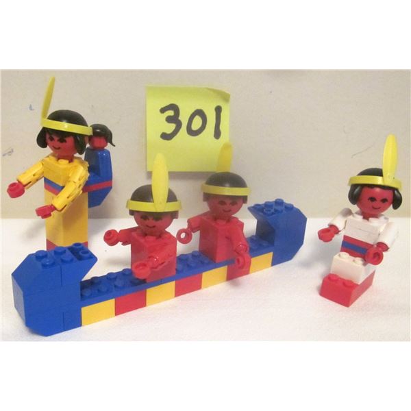 Vintage 1977 Lego #215 "Red Indians"