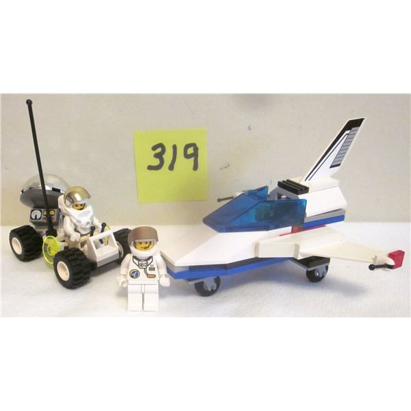 Vintage 1999 Lego #6463 "Lunar Rover" & #6465 "Space Port Jet"
