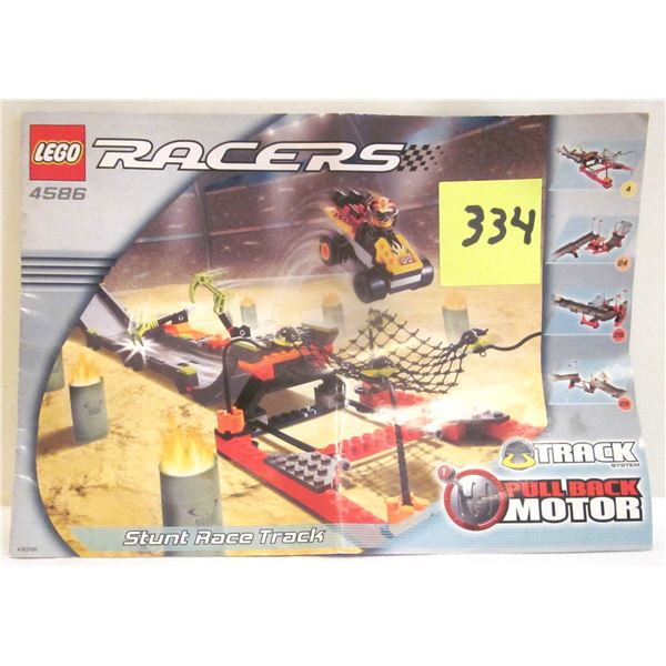 RARE Vintage 2002 Lego Racers #4586 "Stunt Race Track" w/ Instructions
