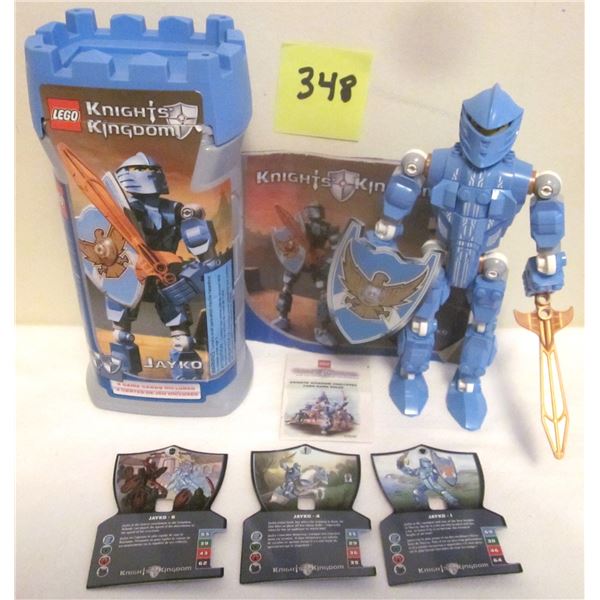 Vintage 2004 Lego #8783 "Jayko" w/ Canister + 3 Cards (Knight's Kingdom II)