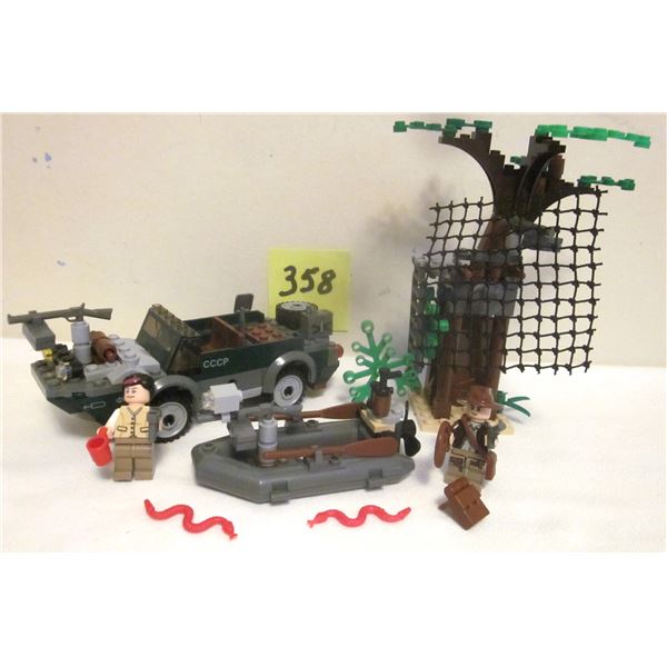 Vintage 2008 Lego #7625 "River Chase" (Indiana Jones)