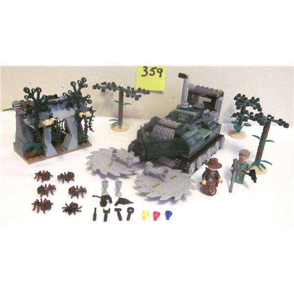 Vintage 2008 Lego #7626 "Jungle Cutter" (Indiana Jones)