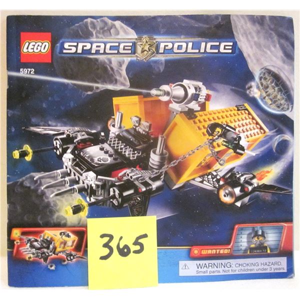 Vintage 2009 Lego #5972 "Space Truck Getaway" (Space Police 3) w/Instructions