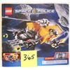 Image 1 : Vintage 2009 Lego #5972 "Space Truck Getaway" (Space Police 3) w/Instructions