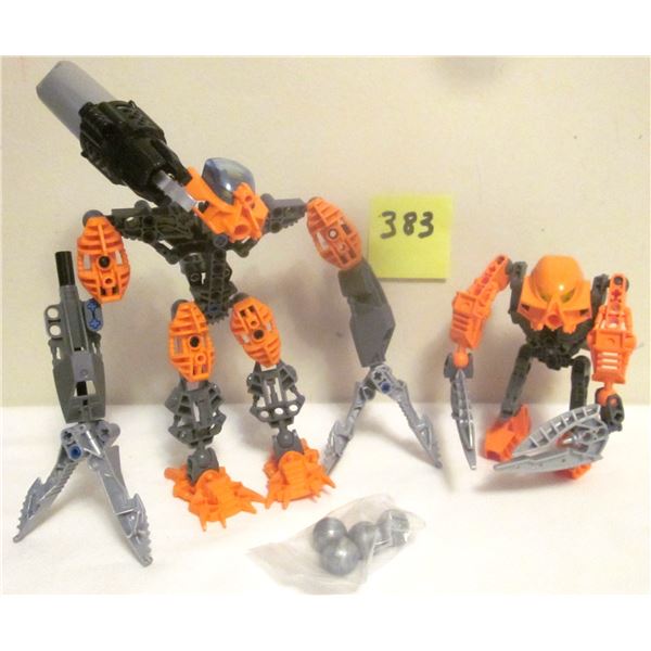 (2) 2008 Lego Bionicle Sets (Karda Nui) - #8687 "Toa Pohatu", #8946 "Photok"