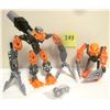Image 1 : (2) 2008 Lego Bionicle Sets (Karda Nui) - #8687 "Toa Pohatu", #8946 "Photok"