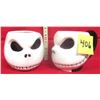 Image 1 : Pair of Ceramic Jack Skellington Mugs (Nightmare Before Christmas)