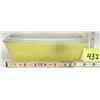 Image 1 : Vintage Pyrex 503-B Yellow 1½ qt Refrigerator Dish w/ 503-C Ribbed Clear Lid