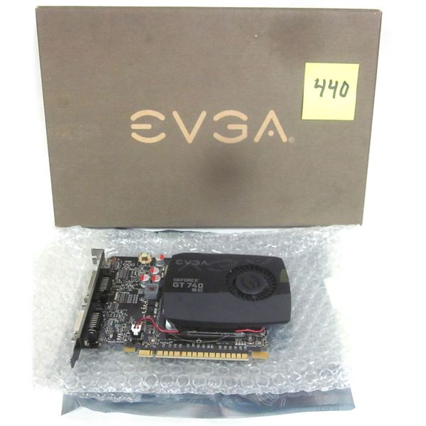 NEW Boxed EVGA GeForce GT 740 4GB Graphics Card