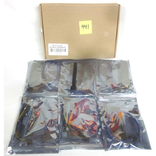 NEW Boxed (6) Pack PCIe Riser Mining Adapter USB 3.0 Power Cable Kit