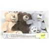 Image 1 : Boxed (3) Pack “Bear” Dog Toys