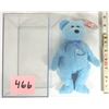 Image 2 : Vintage 2002 Ty Beanie Baby Bear “It’s a Boy” w/ Clear Hard Plastic Stora
