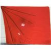 Image 2 : RARE Vintage 1957 56”x 76” Red Wool Blanket – Moth Proof