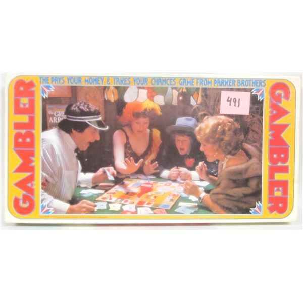 Vintage 1975 Parker Bros “Gambler” Board Game