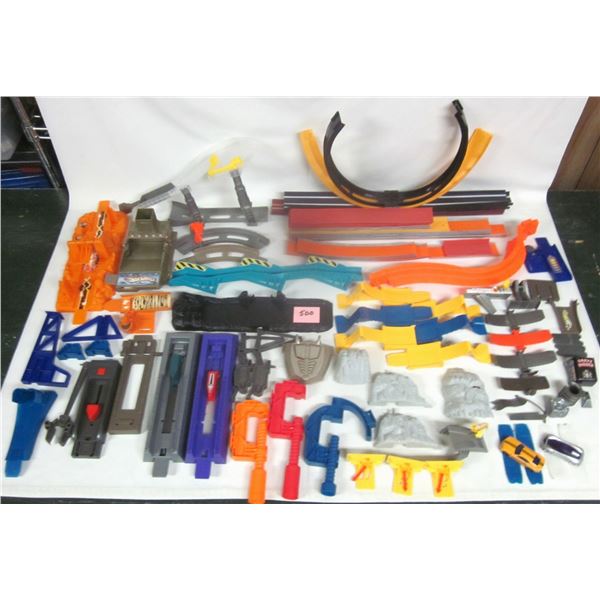 HUGE Lot Assorted Mattel Hot Wheels Playset Parts