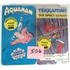 Image 1 : (2) Vintage 1985 Animated VHS Movies. “The Space Knight” & “Aquaman[x=#82